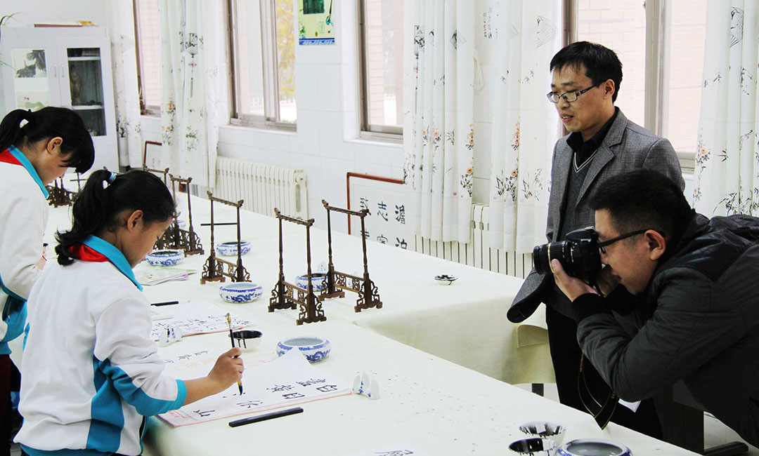 五指山常州书法教育微网站开发案例